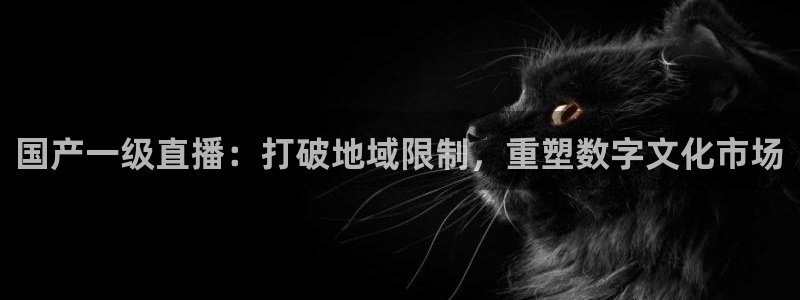 说球帝直播在线观看：国产一级直播：打破地域限制，重塑数字文化市场